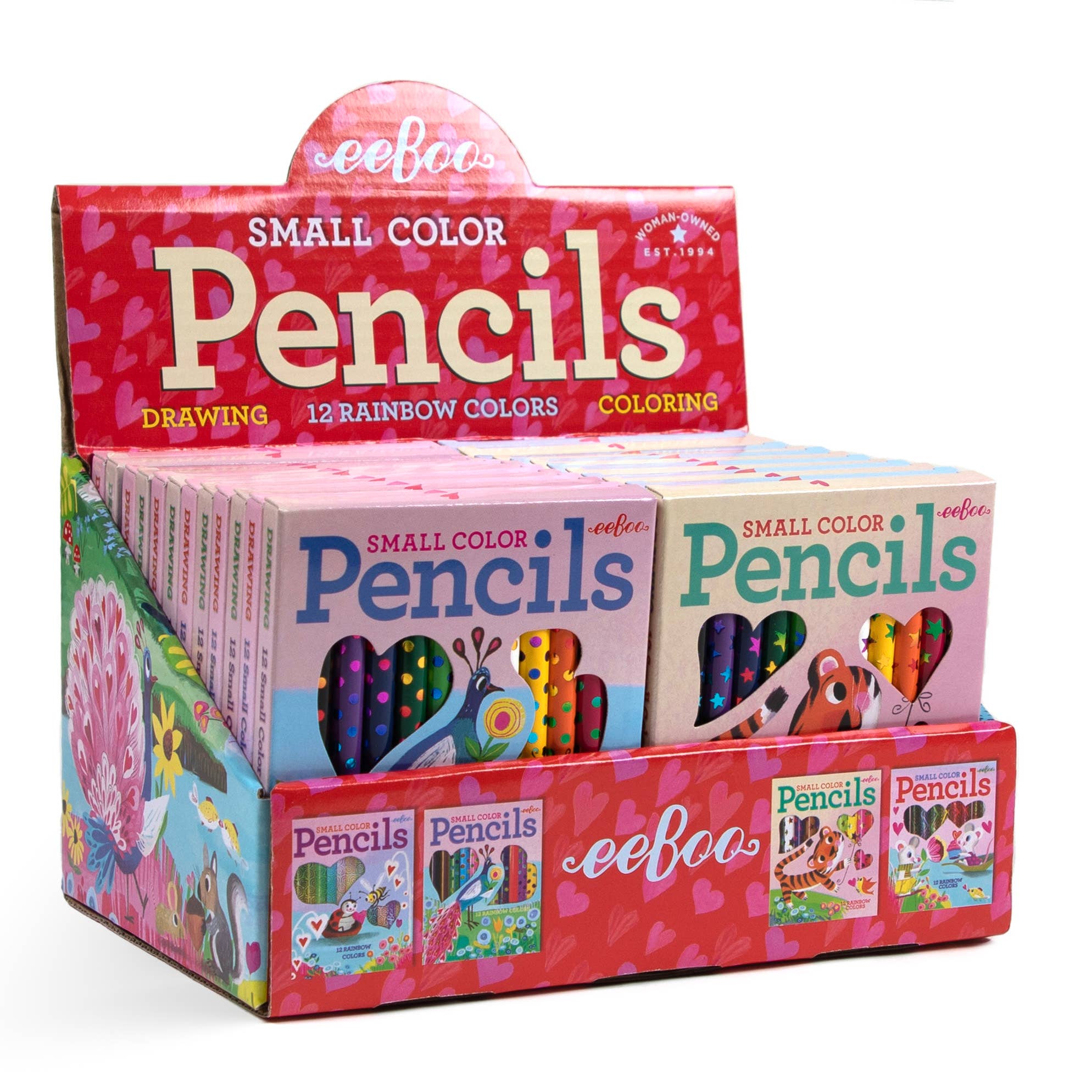 6 Pcs Valentine's Day Multi-Point Pencils