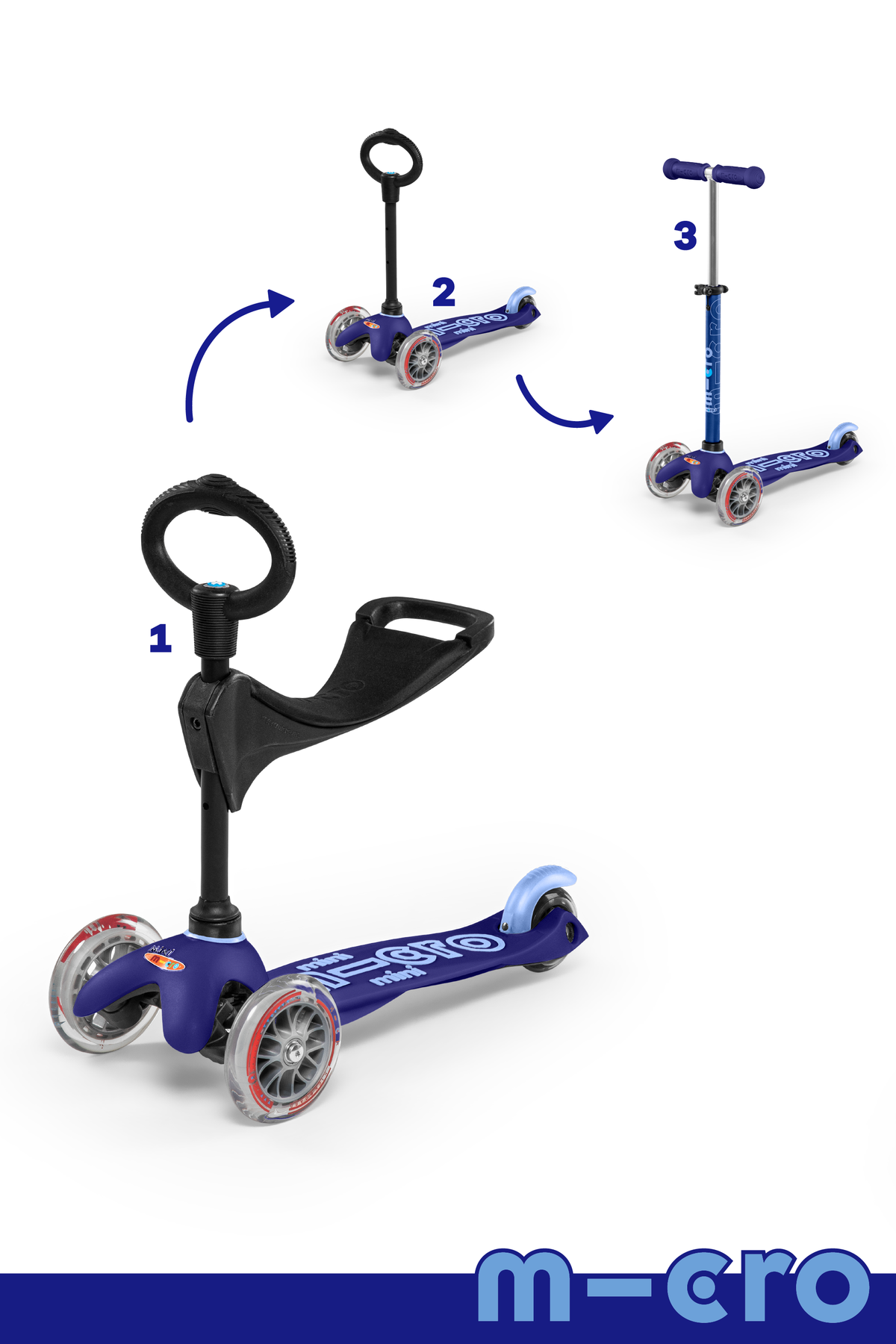 Mini 3in1 Deluxe Scooter – Argyle Toys