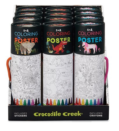 Crocodile Creek Coloring Art Set - Assorted Options – Argyle Toys