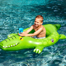 Load image into Gallery viewer, Water Blaster Gator Style Pool Floatie
