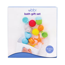 Load image into Gallery viewer, Bath Time Essential Gift Set, Includes Drying Bin &amp; 11 Toys
