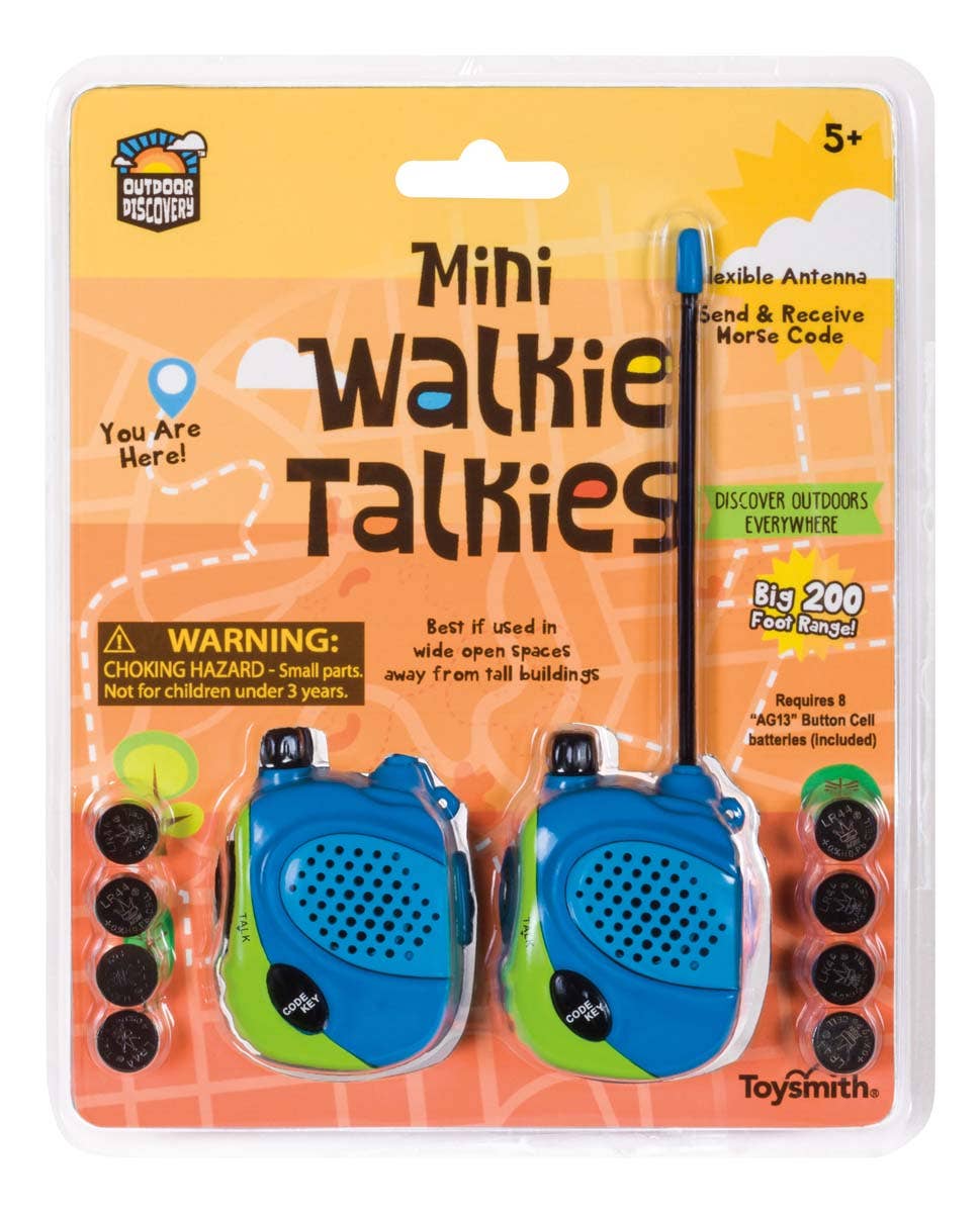 Outdoor Discovery Mini Walkie Talkie - Set of 2