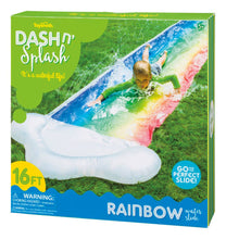 Load image into Gallery viewer, Dash &#39;N Splash Rainbow Inflatable Outdoor Water Slide
