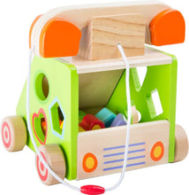 Load image into Gallery viewer, Small Foot Wooden Toys Telephone Shape Sorter
