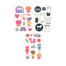 Load image into Gallery viewer, Mini Temporary Tattoos -  Pawsitive Cats
