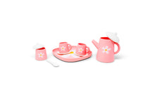 Load image into Gallery viewer, Pink Silicone Tea Set: Flower Power
