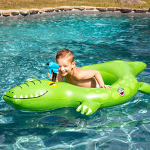 Load image into Gallery viewer, Water Blaster Gator Style Pool Floatie
