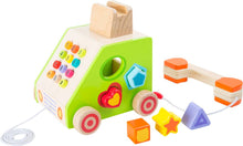 Load image into Gallery viewer, Small Foot Wooden Toys Telephone Shape Sorter
