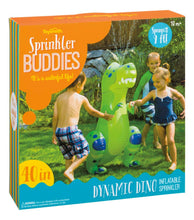 Load image into Gallery viewer, Sprinkler Buddies Dynamic Dino Inflatable Outdoor Sprinkler
