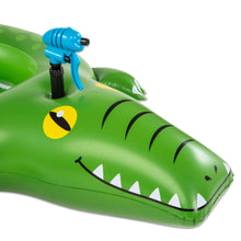 Load image into Gallery viewer, Water Blaster Gator Style Pool Floatie
