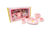 Load image into Gallery viewer, Pink Silicone Tea Set: Flower Power
