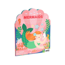 Load image into Gallery viewer, Coloring Book With Stickers: Mermaids
