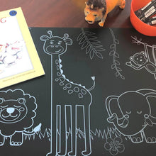 Load image into Gallery viewer, Chalkboard Jungle Placemat
