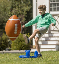 Load image into Gallery viewer, Giant Kick and Catch Inflatable Football with Tee
