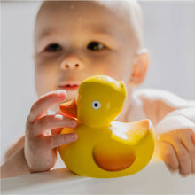 Load image into Gallery viewer, Lily the Duck Bath Toy Hole Free - 100% Pure Natural Rubber
