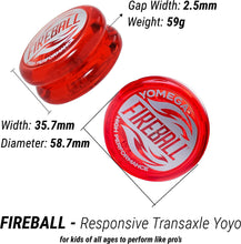 Load image into Gallery viewer, Yomega 2-Pack Legendary Spinners - Brain &amp; Fireaball Yo-yo

