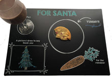 Load image into Gallery viewer, Santa&#39;s Cookies Chalkboard Placemat
