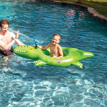 Load image into Gallery viewer, Water Blaster Gator Style Pool Floatie
