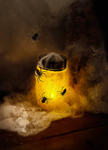 Load image into Gallery viewer, Totally Spooky Spider Night Light Jars Set
