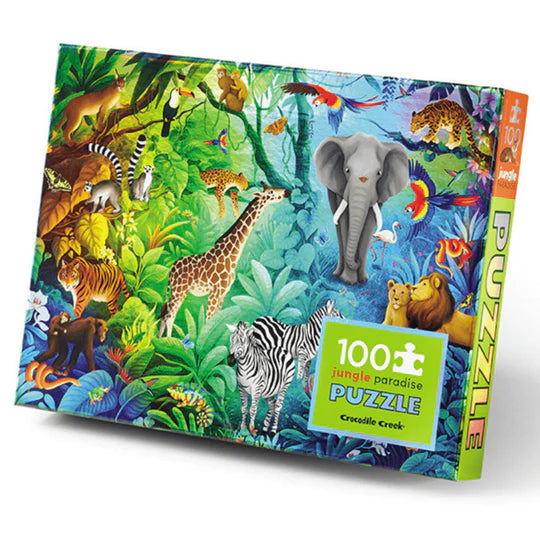 100 pc Jungle Paradise Holographic Foil Puzzle