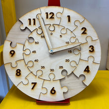 Load image into Gallery viewer, Wooden DIY Clock Craft
