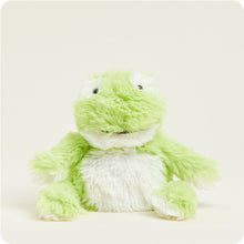 Load image into Gallery viewer, Frog Junior Warmies Plush Animals - 9&quot;
