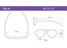 Load image into Gallery viewer, Sky Unbreakable Frames Kids Sunglasses
