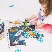 Load image into Gallery viewer, Observation Puzzle Space 4+ STEM floor puzzle + poster
