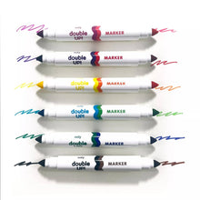 Load image into Gallery viewer, Double Up! Double Ended Markers - Set of 6/12 Colors
