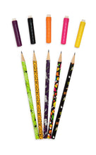 Load image into Gallery viewer, Trick or Treat Halloween Scented Pencil Toppers - 5 in a Pack PENCIL TOPPERS 5 PACK
