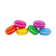 Load image into Gallery viewer, Macarons Scented Erasers - Set of 6
