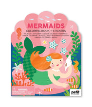 Load image into Gallery viewer, Coloring Book With Stickers: Mermaids
