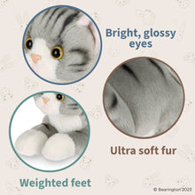 Load image into Gallery viewer, Lil&#39; Socks the Gray Cat
