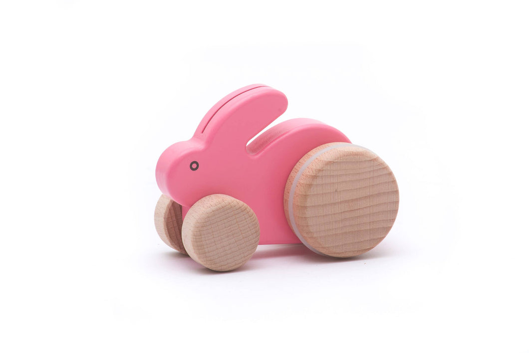 BAJO Wooden Rabbit: Pink