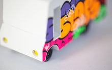 Load image into Gallery viewer, Graffiti Black Candylab Car
