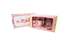 Load image into Gallery viewer, Pink Silicone Tea Set: Flower Power
