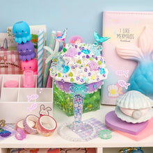 Load image into Gallery viewer, Play &amp; Display Mermaid Parfait Clay Cafe Kit
