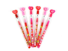 Load image into Gallery viewer, 6 Pcs Valentine&#39;s Day Multi-Point Pencils
