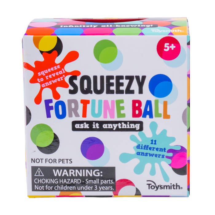 Toysmith Squeezy Fortune Ball