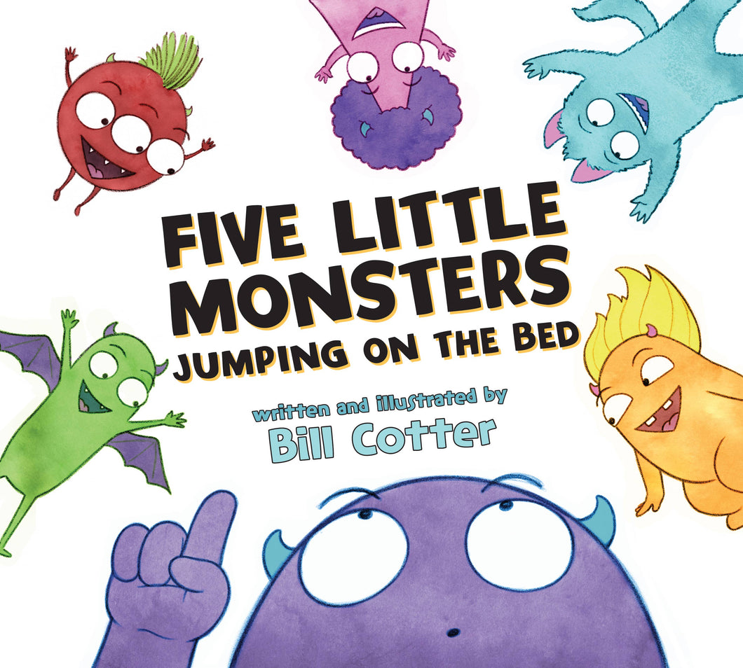 Five Little Monsters Jumping on the Bed (TP-Pic)