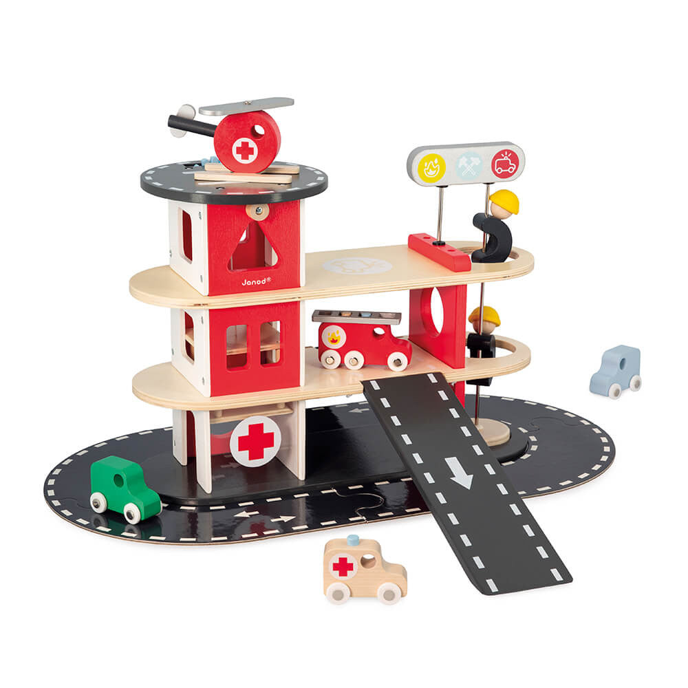 Fire Station - Wooden