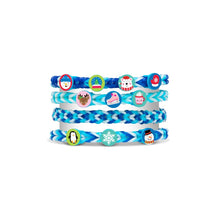 Load image into Gallery viewer, Rainbow Loom Snowman Beadmoji Bracelet Kit
