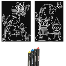 Load image into Gallery viewer, Chalkboard Mini Mat Gnomes &amp; Fairies
