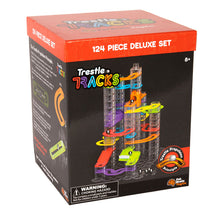 Load image into Gallery viewer, Trestle Tracks Deluxe- 124 Piece Builder Set
