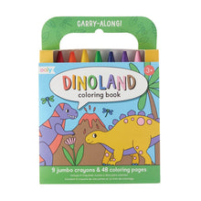 Load image into Gallery viewer, Carry Along Crayon &amp; Coloring Book Kit-Dinoland (Set of 10)
