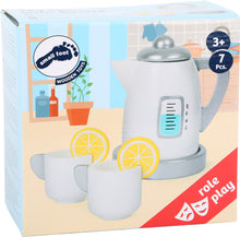 Load image into Gallery viewer, Small Foot Tea Set with Kettle
