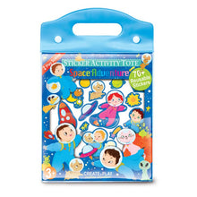 Load image into Gallery viewer, Space Adventure Sticker Activity Tote

