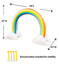Load image into Gallery viewer, 5-Foot Inflatable Rainbow Arch Sprinkler
