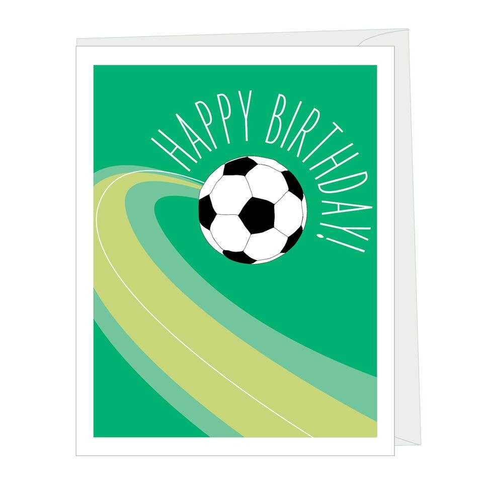 Soccer Birthday Card