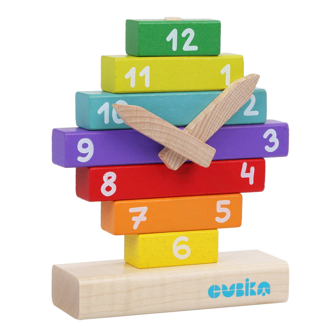 Wooden Magnetic stacking clock